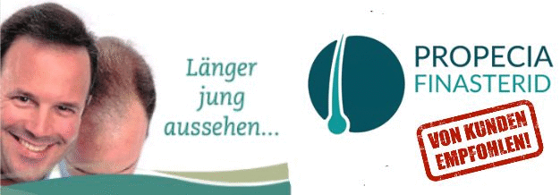 Haarausfall erfolgreich stoppen neuer Haarwuchs Propecia Original Medikament 