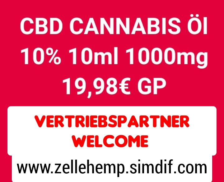 CBD CANNABIS Hanf Hemp Öl and more 💥💥💥💥 Fabrik-Preise ❗ Vertriebs-Partner Welcome 