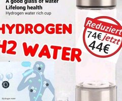 Gesund + Schön mit H2 Wasserstoff-Wunder-Wasser