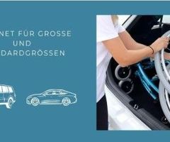 Leichter und stabiler Rollstuhl aus Aluminium