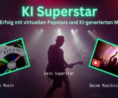 Einen künstlichen Popstar mit KI erschaffen – und damit Geld verdienen