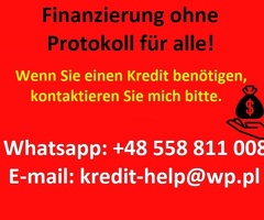 BESTES KREDITANGEBOT. WHATSAPP: +48 558 811 008